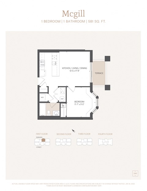 a 1 bedroom floor plan  residences atcode452code452code1198code1198code4828code4828code4828code7904